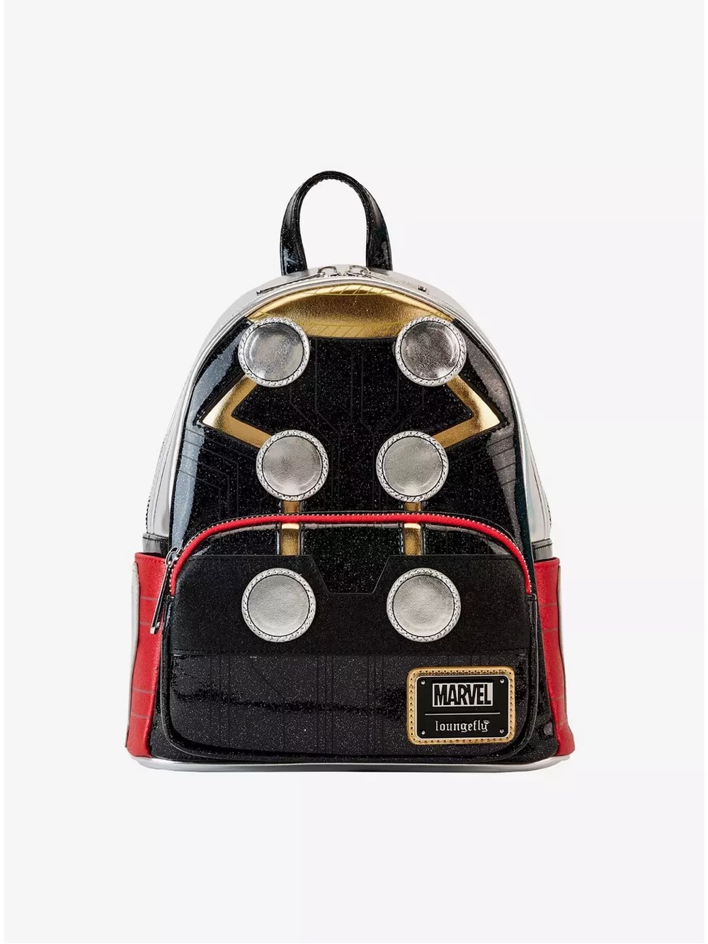 Loungefly Marvel Thor Metallic Suit Mini Backpack